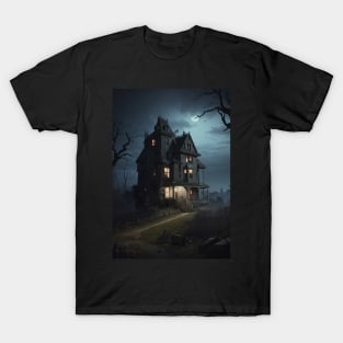 Midnight at the Abandoned Mansion T-Shirt